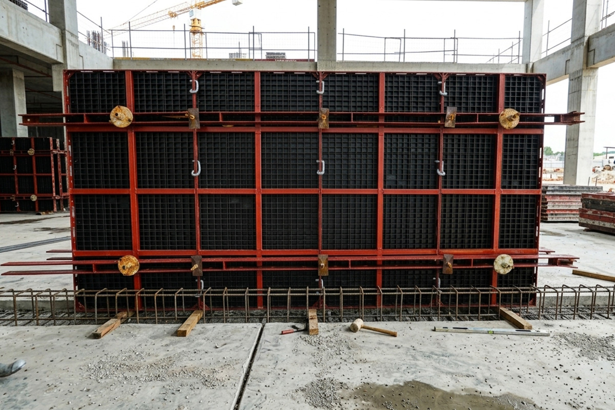 Adjustable Concrete Formwork